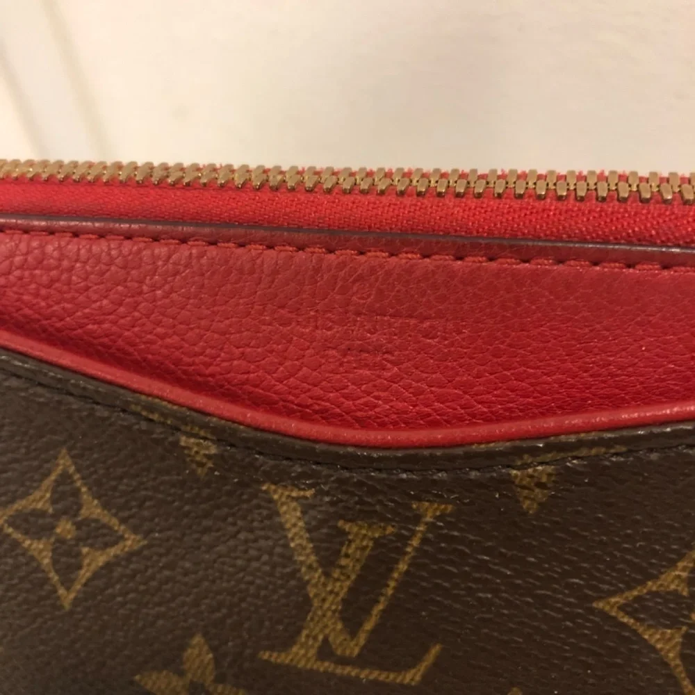 Louis Vuitton Pallas Brown Monogram Canvas Clutch